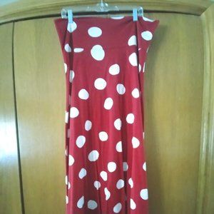 LuLaRoe Maxi Skirt - Polka Dots!